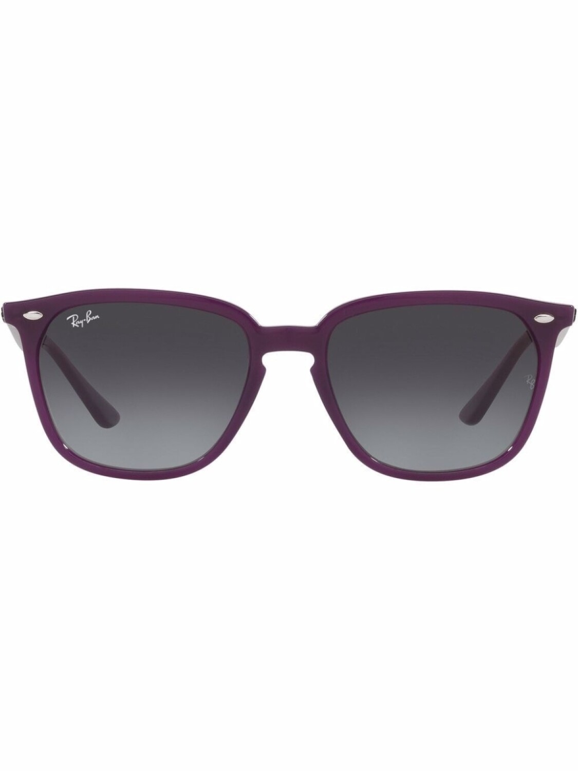 

Ray-Ban солнцезащитные очки в квадратной оправе, серый