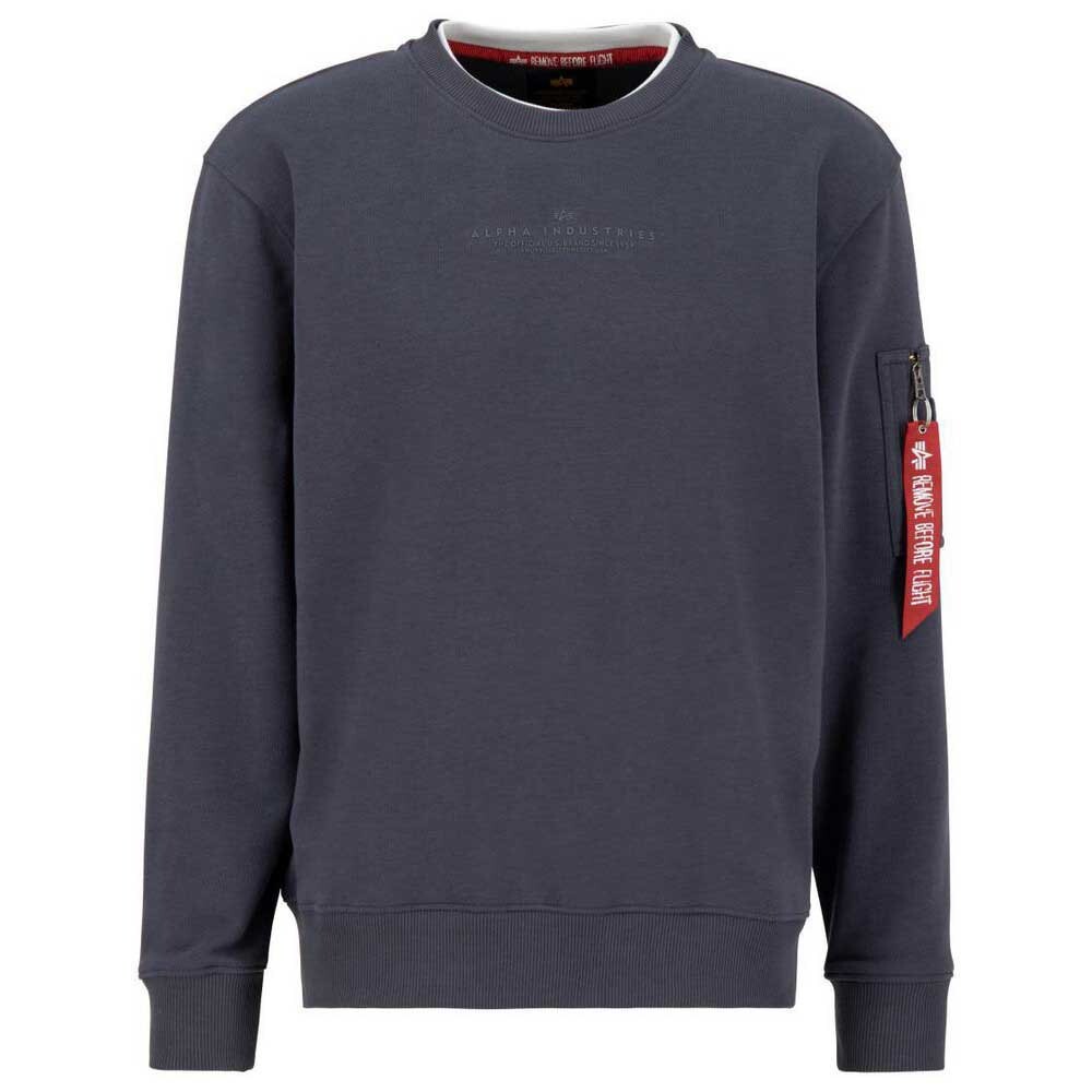 

Толстовка Alpha Industries Double Layer, серый