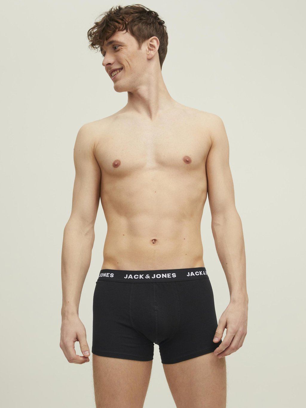 

Трусики JACSOLID TRUNKS 10 PACKS Jack & Jones, цвет black