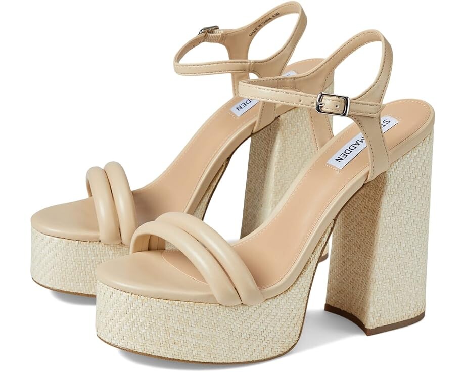 

Туфли Steve Madden Tiera Heeled Sandal, цвет Natural Multi