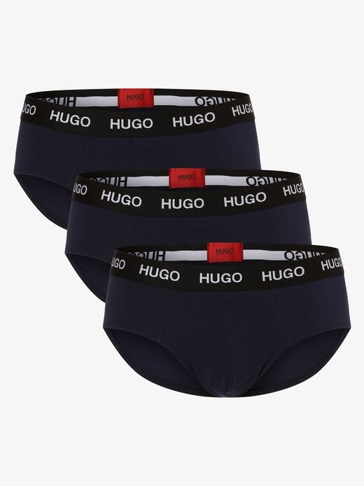 

Трусы в упаковке 3 шт. Hugo, синий