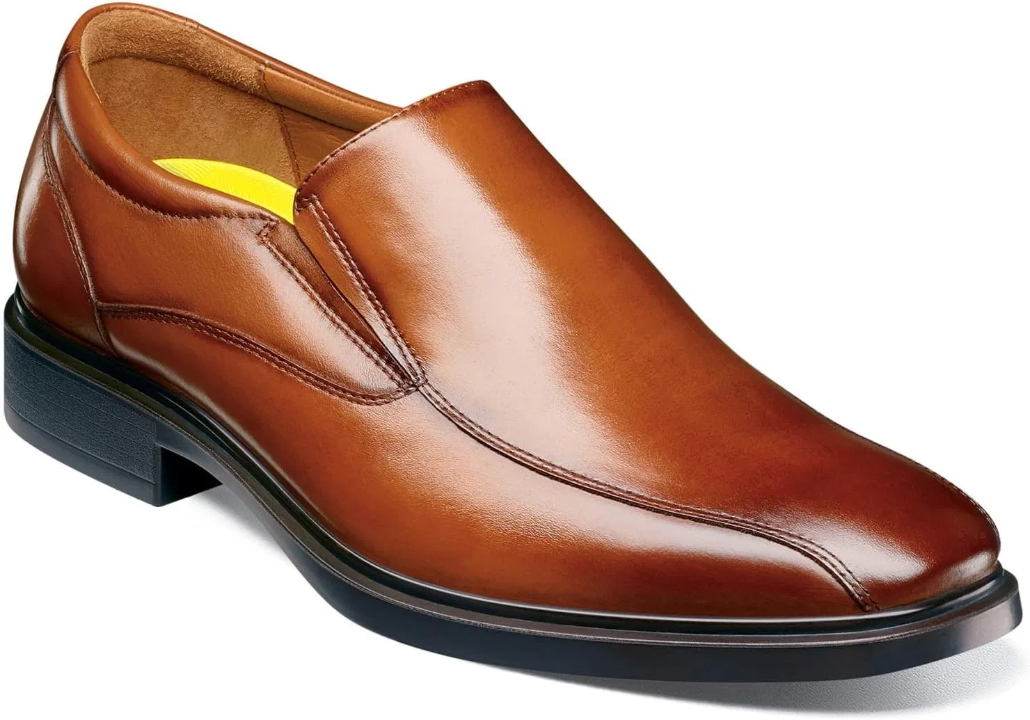 Мужские водонепроницаемые туфли Florsheim Forecast с защитой пальцев ног для езды на велосипеде, 2-Cognac Smooth. — фото 2