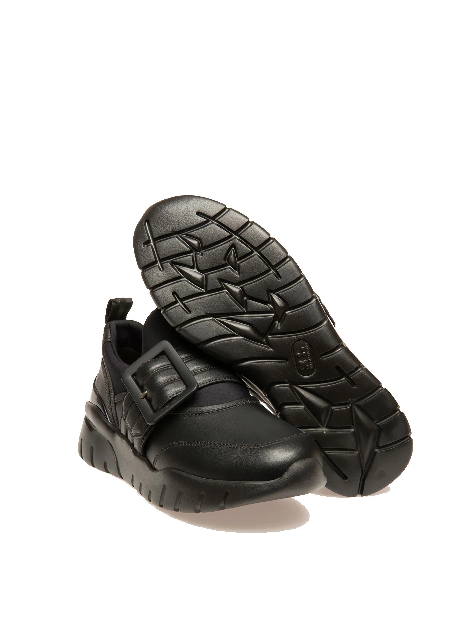 Женские кроссовки Bally Brinelle 6239651 из черной телячьей кожи — фото 3