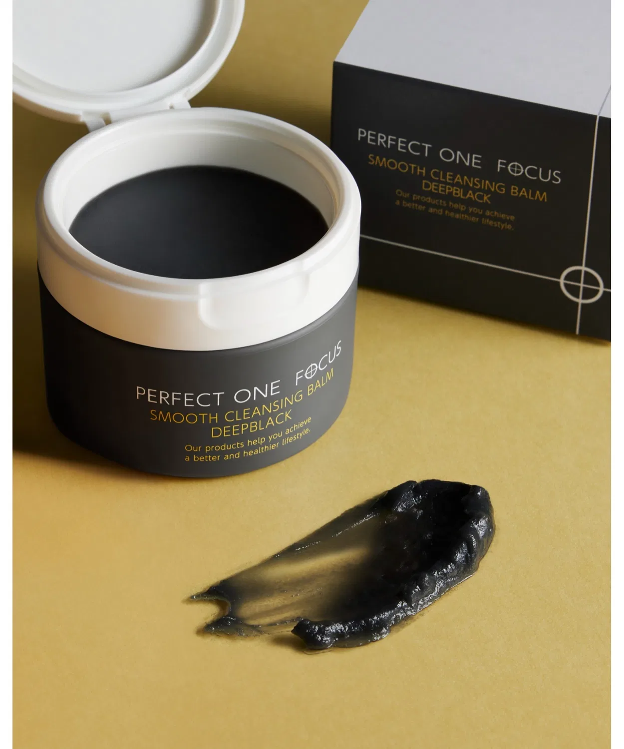 Набор Perfect One Focus — Из 2 шт. очищающий бальзам Smooth Cleansing Balm Deep Black, чёрный — фото 3