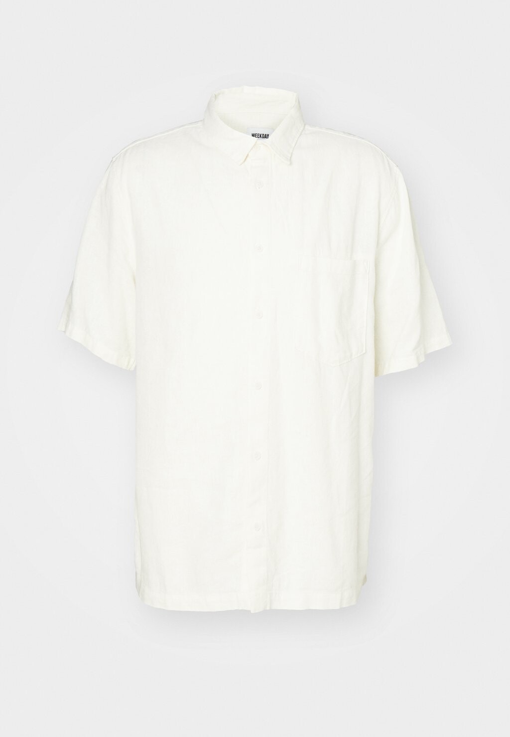 

Рубашка RELAXED SHORT SLEEVE SHIRT Weekday, кремовый
