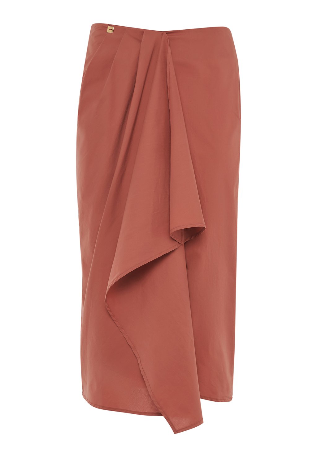 

Юбка макси WITH DRAPE Manila Grace, цвет Rust