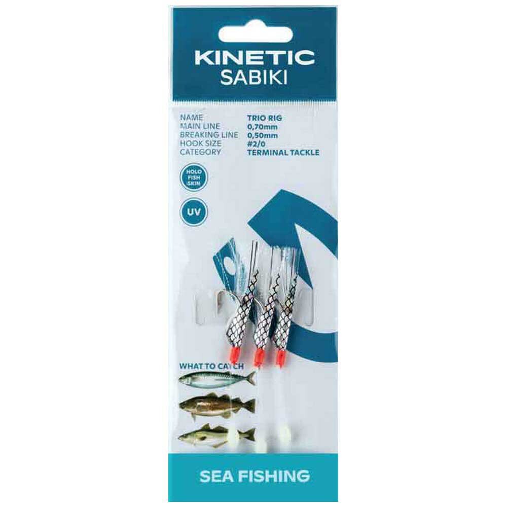 

Оснастки Kinetic Sabiki Trio, прозрачный