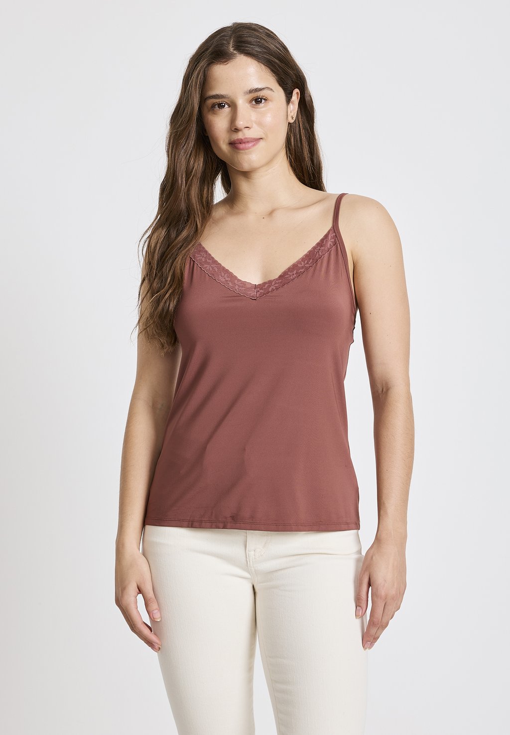 

Пижамная рубашка SOFT STRETCH Jockey, коричневый