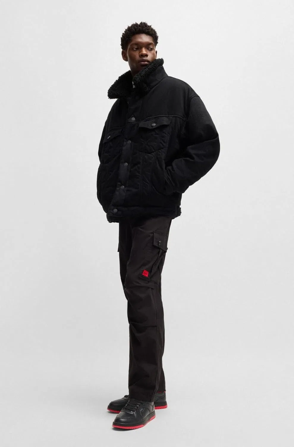 Кроссовки для тенниса Hugo Boss, Black — фото 3
