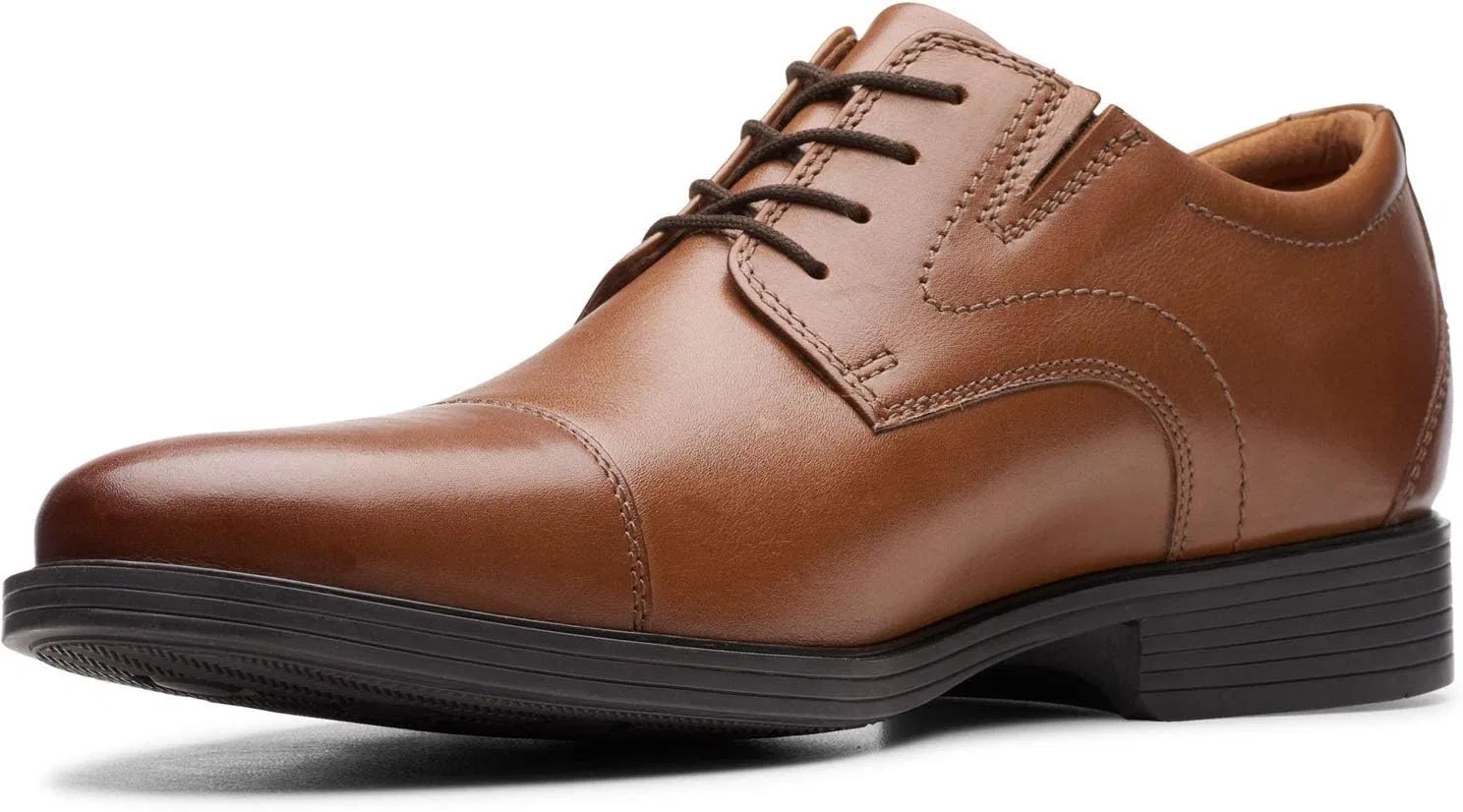 Мужские туфли Clarks Whiddon, темно-коричневая кожа