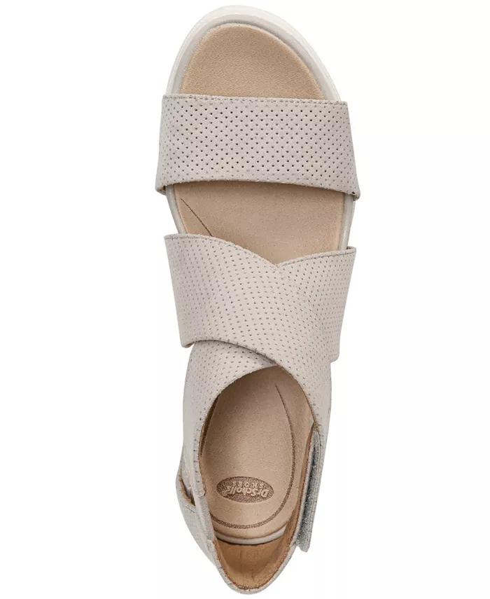 Женские сандалии Sheena на платформе и клиньях Dr. Scholl's, серый — фото 4