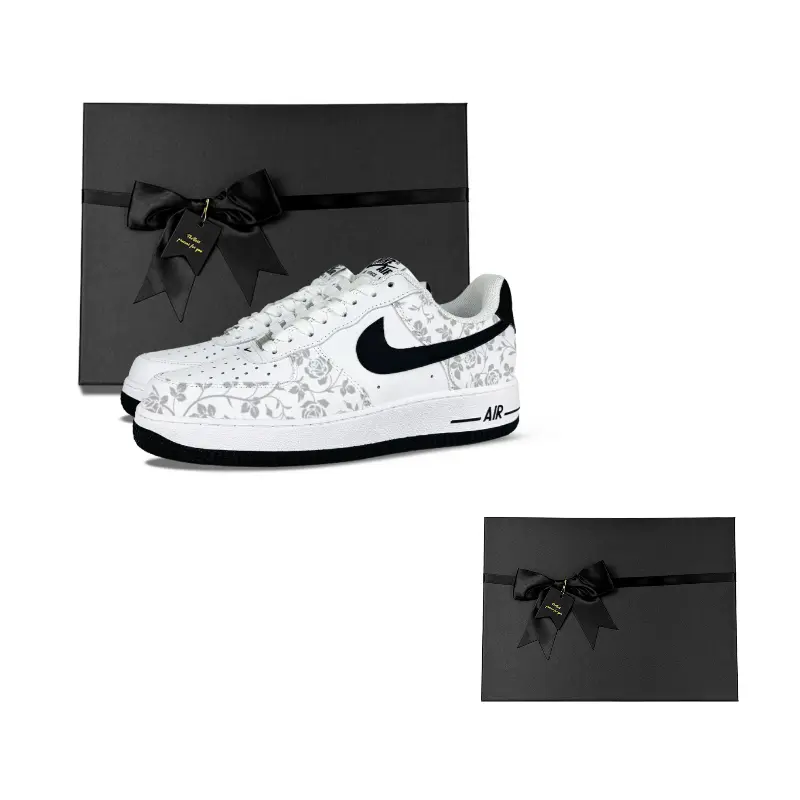 

Nike Air Force 1 износостойкие низкие скейтбордские кроссовки мужские white
