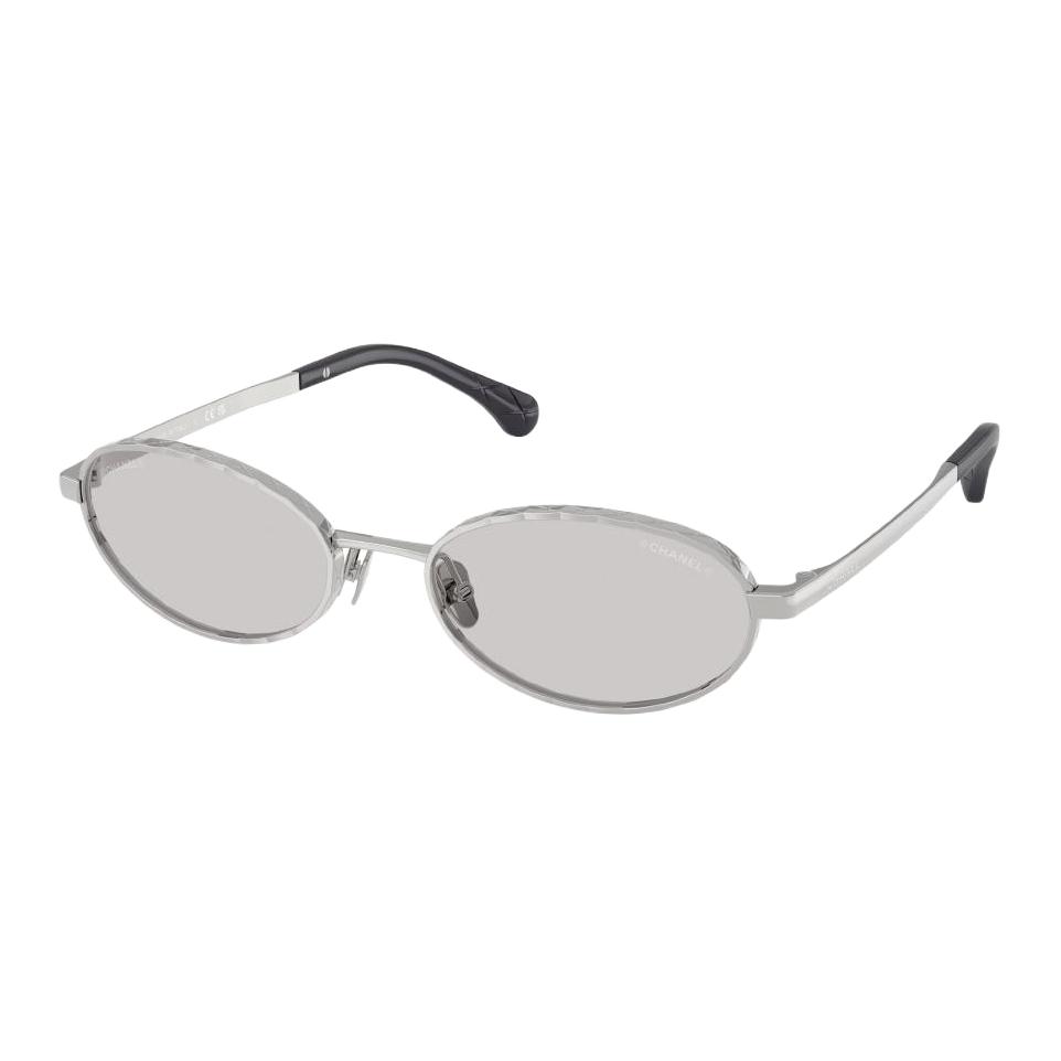 

CHANEL Солнцезащитные очки Metal Oval Women's Silver