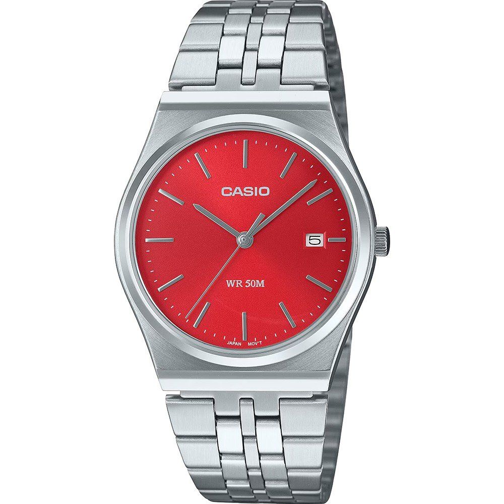 

Часы из серебристой стали Casio