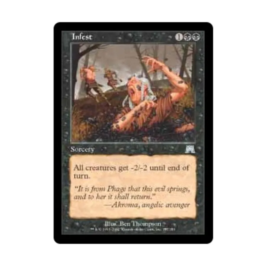 

CCG Заразить (U), MTG - Onslaught