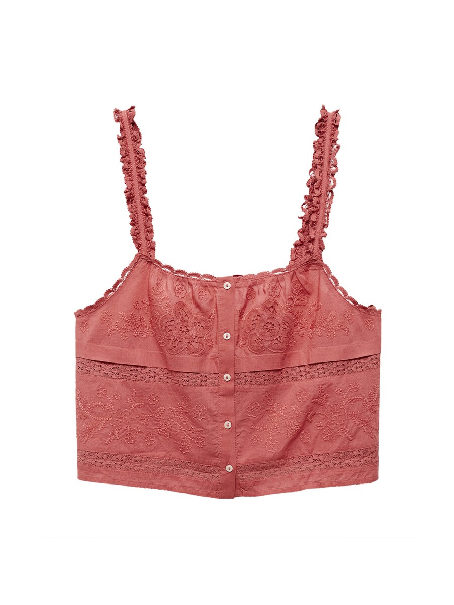 

Топ MANGO Alicante, цвет Carmine red