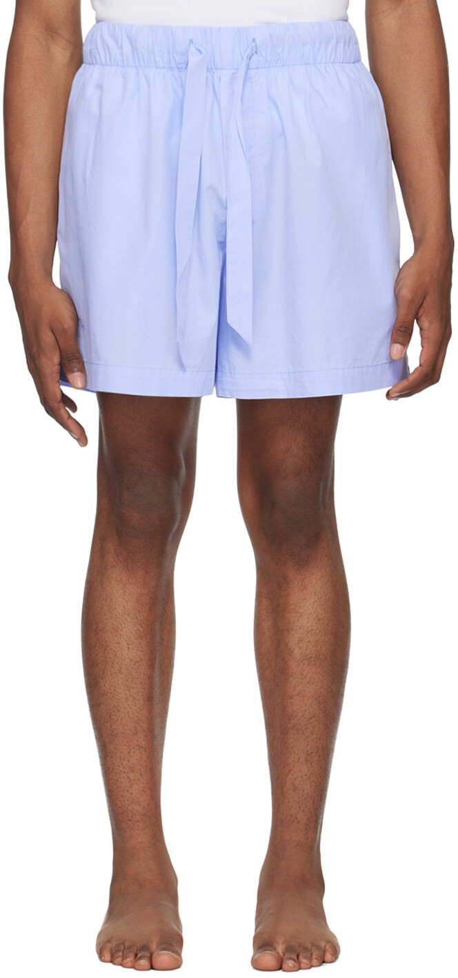 

Синие пижамные шорты с завязками Tekla, Shirt blue