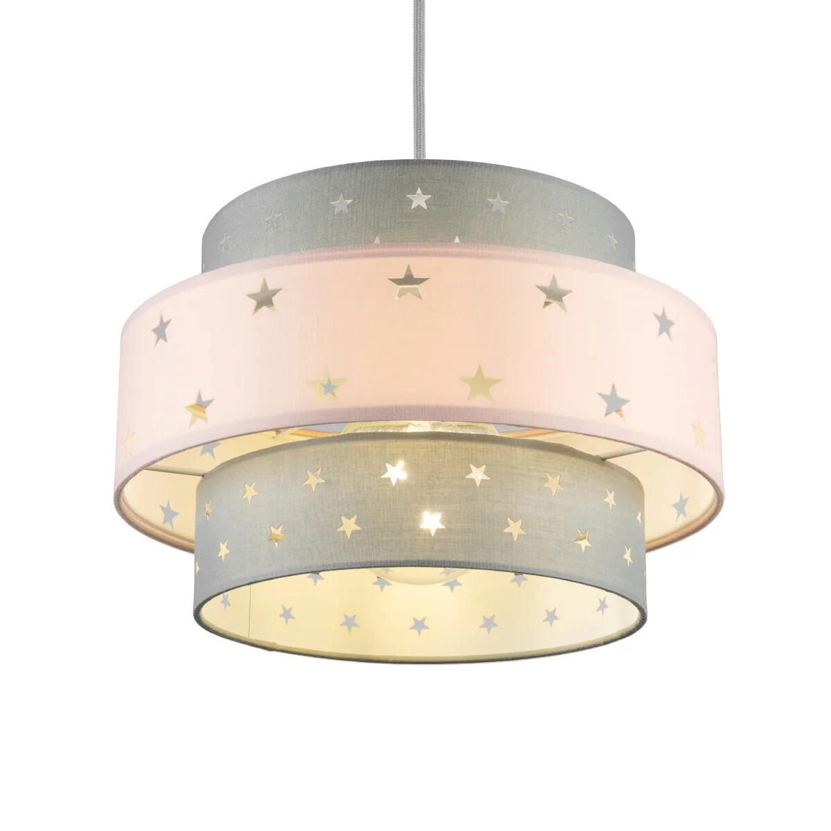 

Абажур CGC Europe, 30x30x19 см, розовый