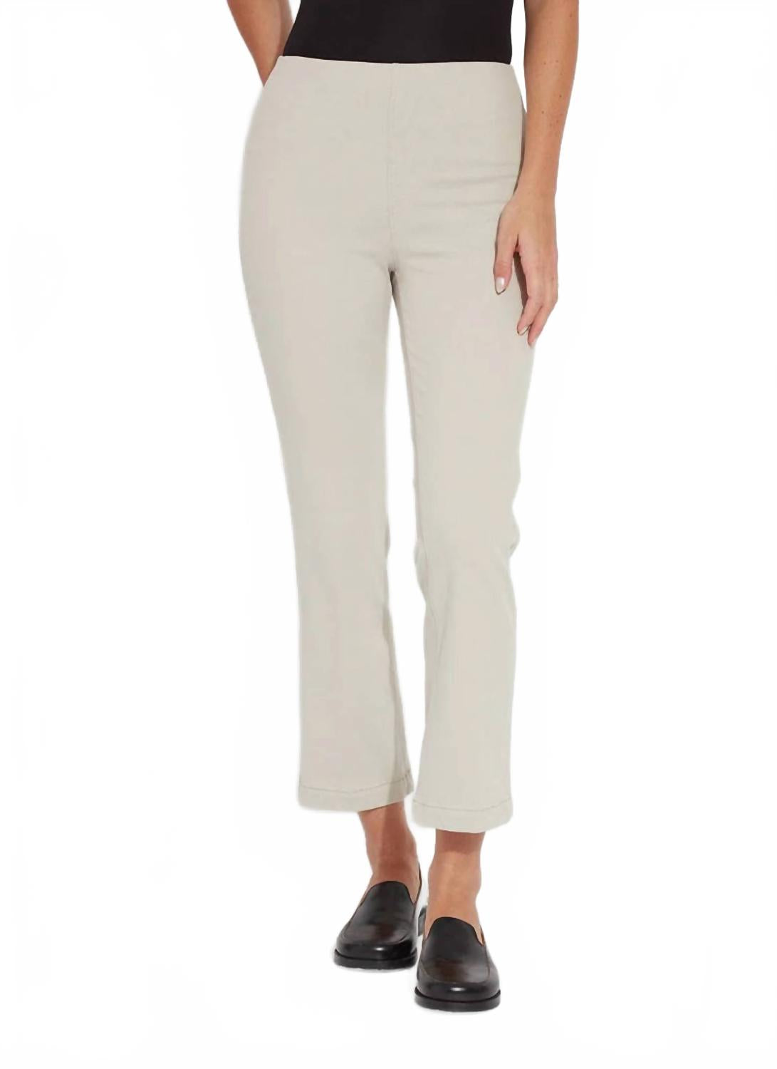 

Детские джинсы-клеш из выстиранного денима чинос Lysse, washed chino