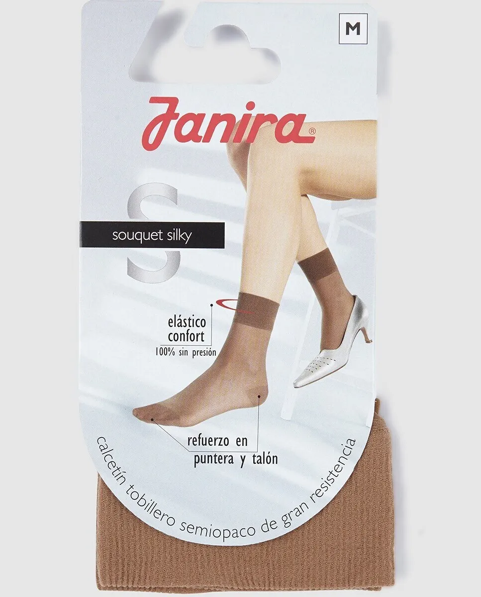 

Черные женские носки до щиколотки Janira, цвет Natural