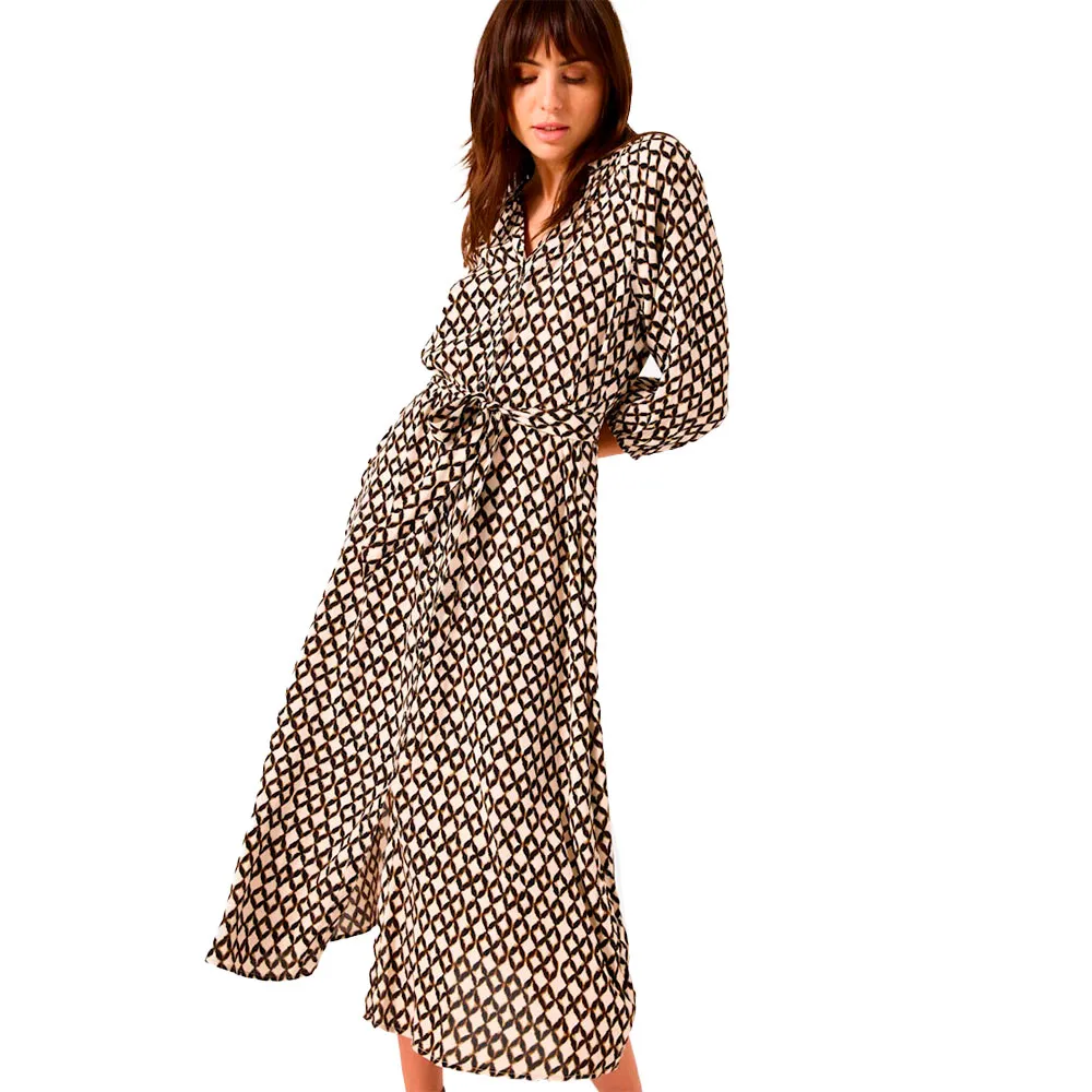 

Платье Garcia C50286 3/4 Sleeve Midi, бежевый