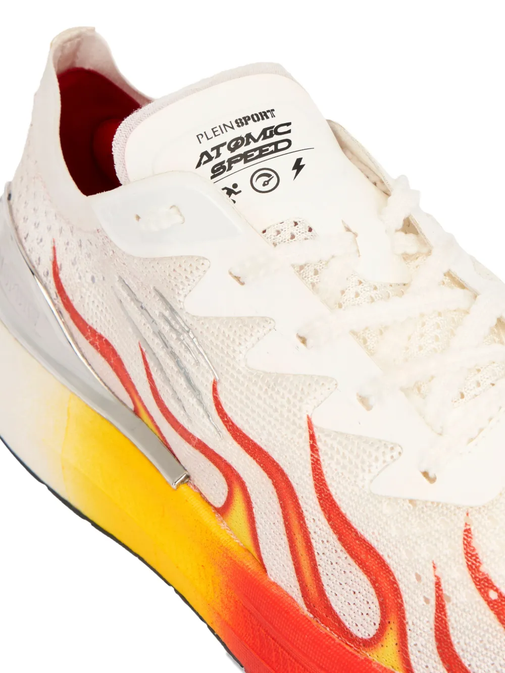 Кроссовки Flame Atomic Speed Plein Sport, бежевый — фото 4