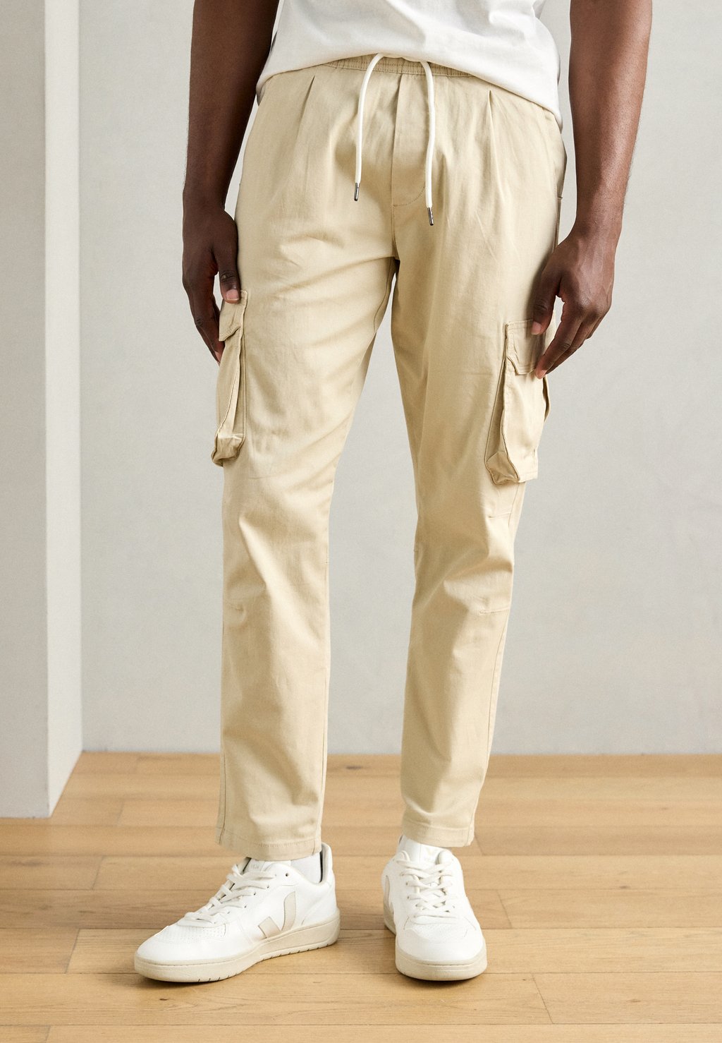 

Брюки карго OVERDYED PANTS Lindbergh, бежевый