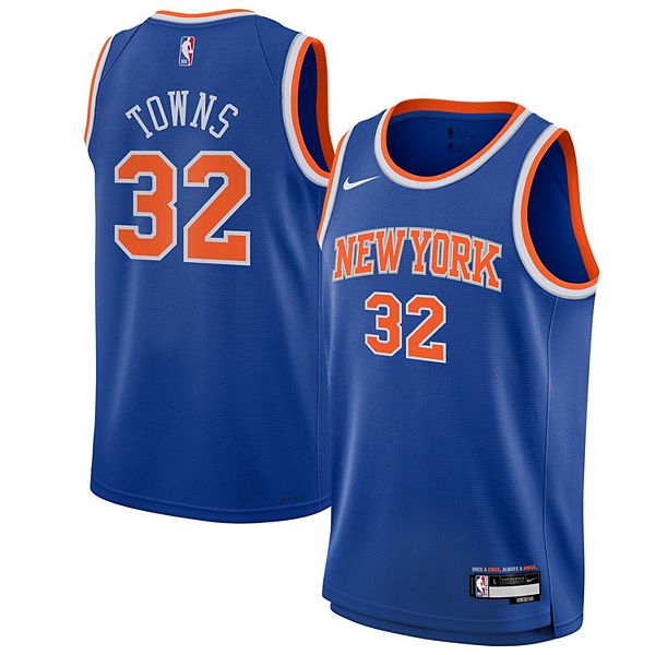 

Футболка New York Knicks Karl-Anthony Towns синяя Nike