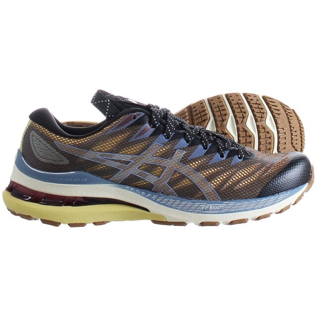 Женские кроссовки Fn3 S gel Kayano 28 Asics, коричневый — фото 4