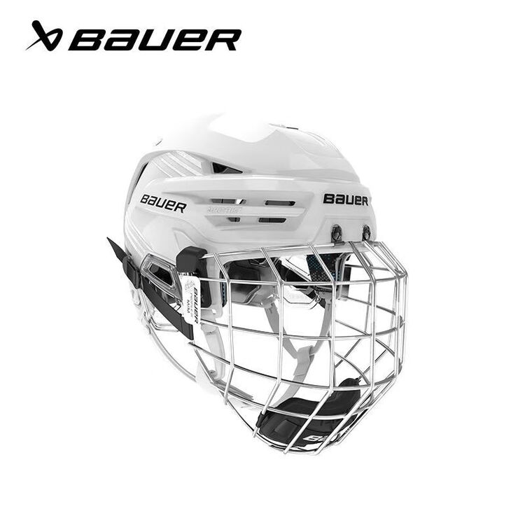 

He Jiagong Хоккейный шлем AKT85, детский и юношеский, белый [с маской], размер L