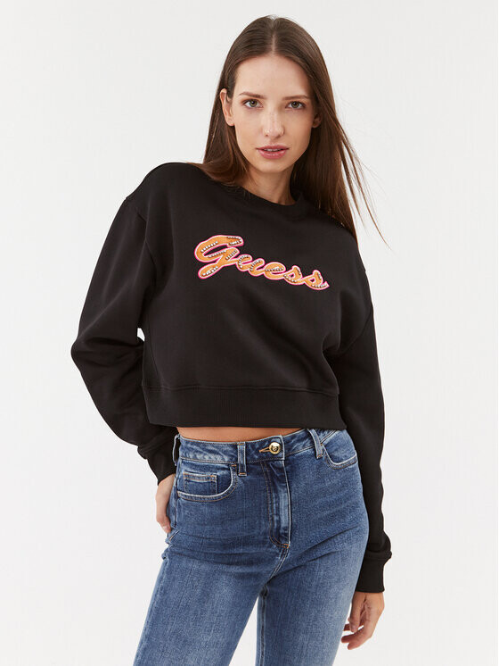 

Толстовка обычного кроя Guess, черный