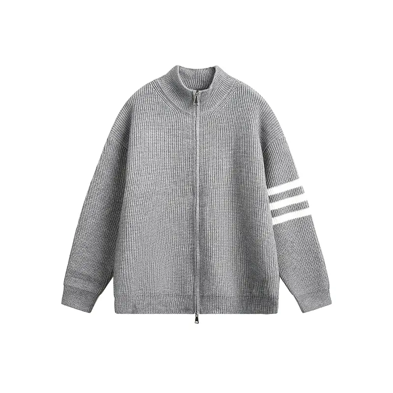

Трикотажная водолазка Unisex Stand Collar Moderate VanCamel, светло-серый