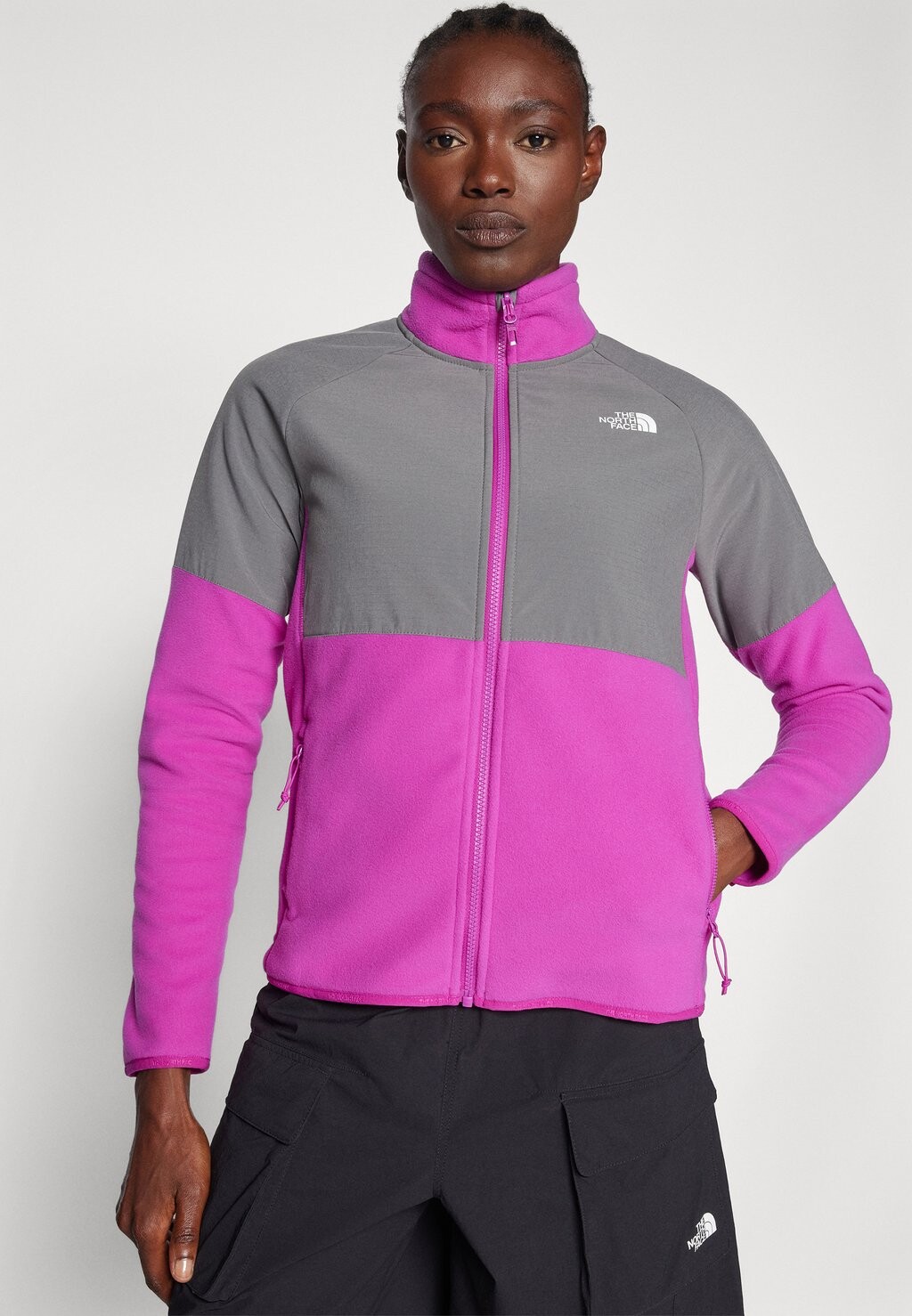 

Флисовая куртка GLACIER HEAVYWEIGHT FULL ZIP JACKET The North Face, фиолетовый