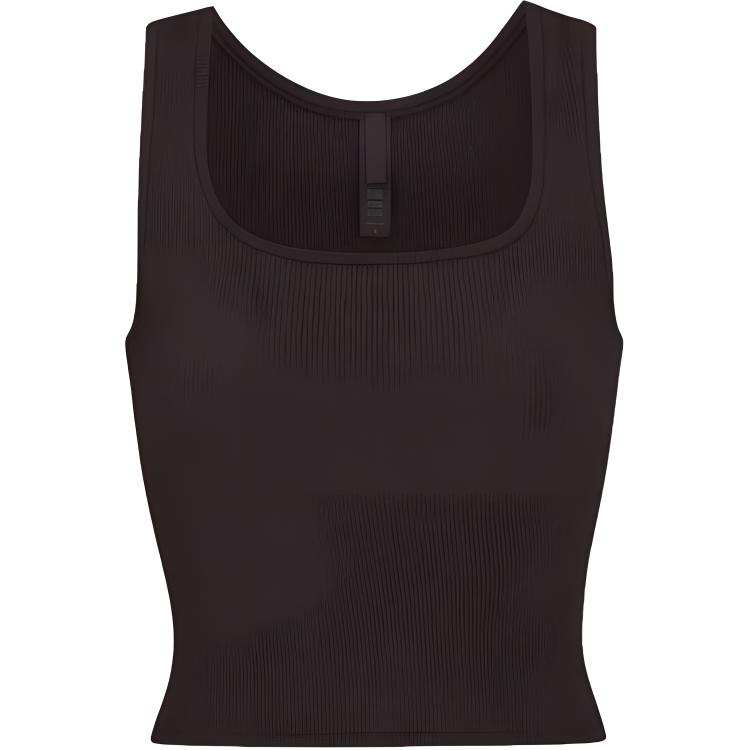 

SKIMS SOFT LOUNGE Коллекция Камисоль Женская Onyx Black, Brown Black