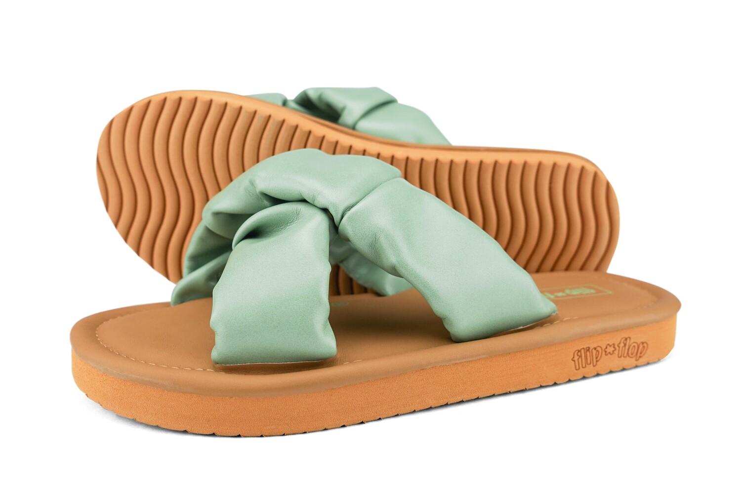 

Сандалии Flip Flop fauna*cross, цвет wassergrün
