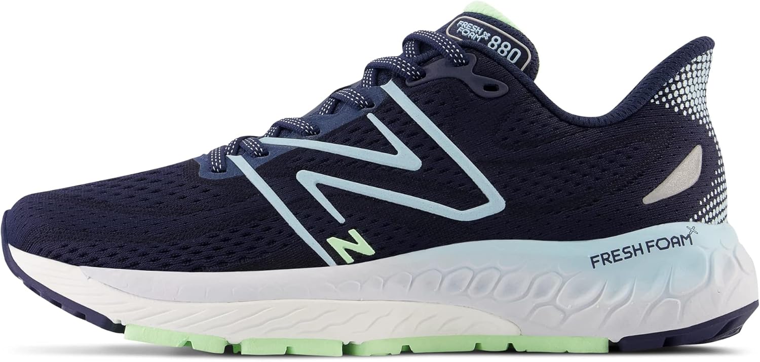 

Мужские кроссовки для бега New Balance Fresh Foam X 880 V13, зеленый/голубой