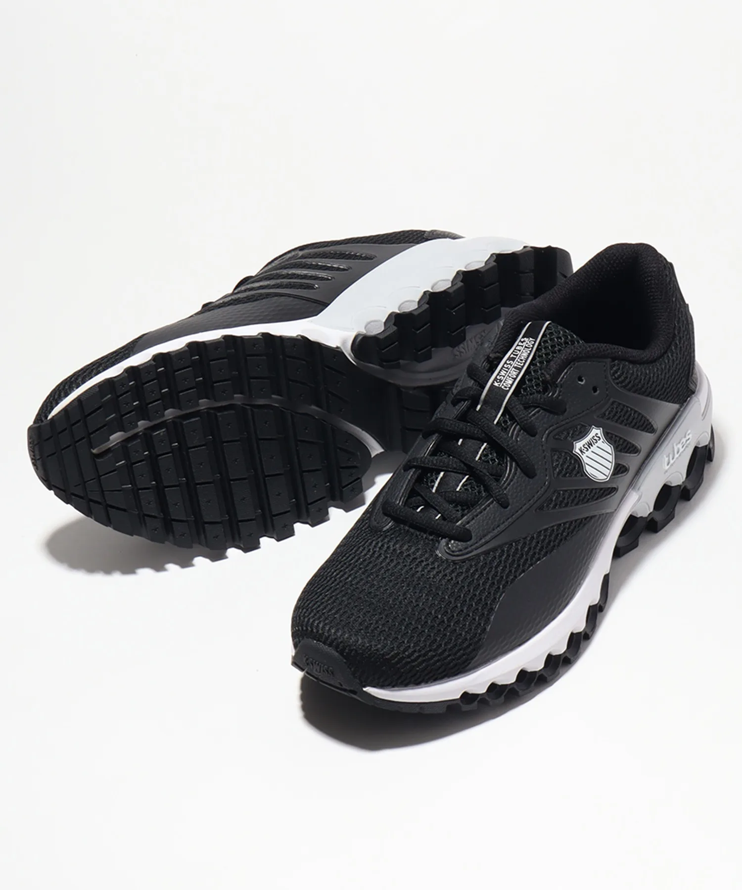 Мужские кроссовки с технологией Tubes K-SWISS TUBES SPORT черные — фото 4