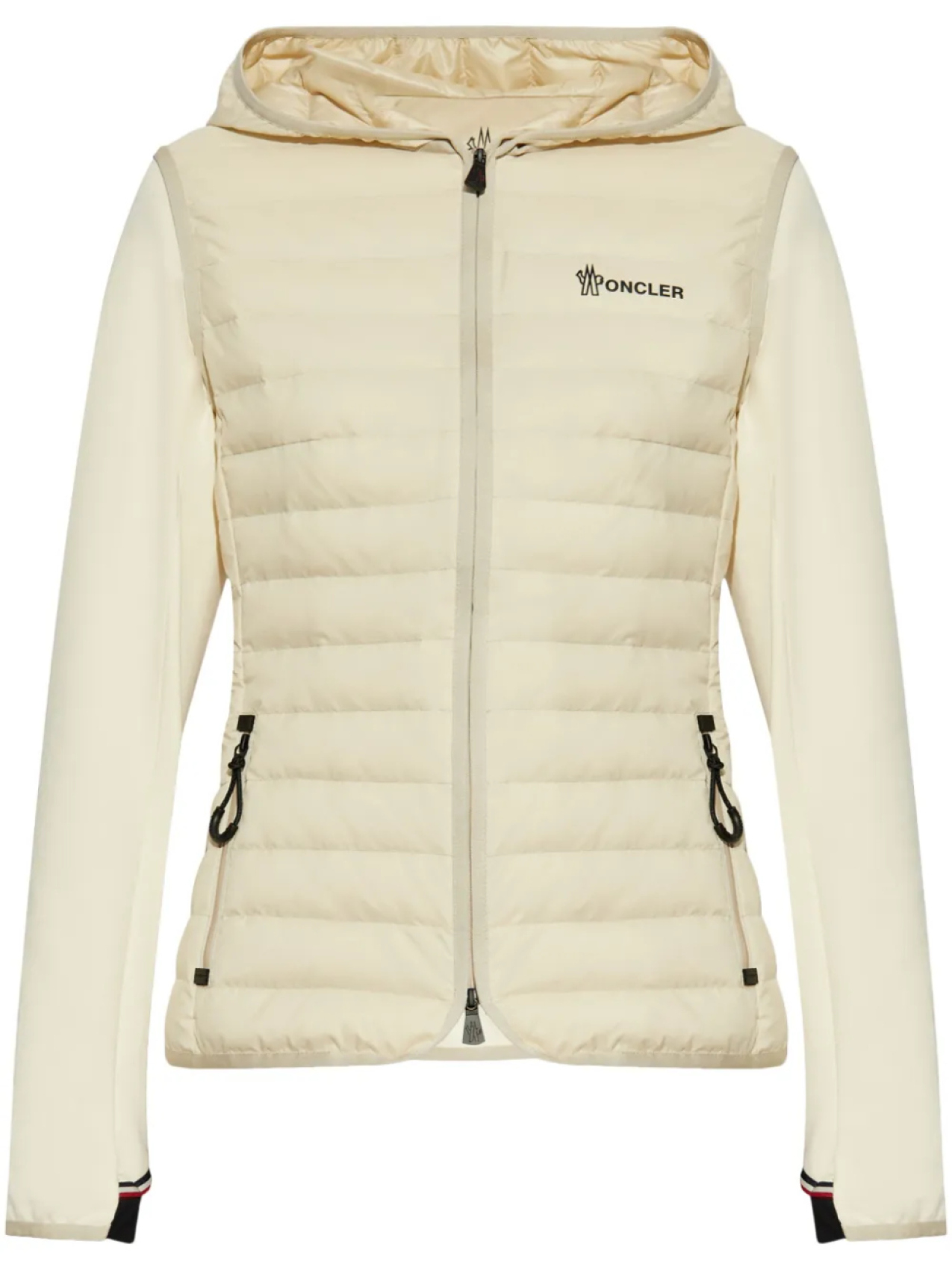 

Пуховик с логотипом Moncler Grenoble, нейтральный