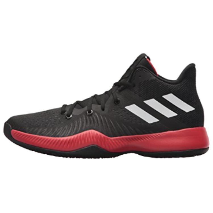 

Мужские баскетбольные кроссовки Mad Bounce Vintage Mid Top, черные/белые/красные Adidas, Черный, Мужские баскетбольные кроссовки Mad Bounce Vintage Mid Top, черные/белые/красные Adidas