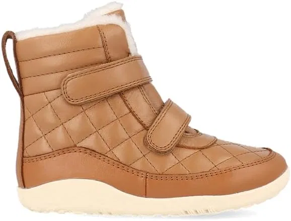 Ботинки Bobux I-Walk Patch Arctic - Hiker - Fluffy Merino Fleece and Quilted Splash-proof Leather Lining, Caramel