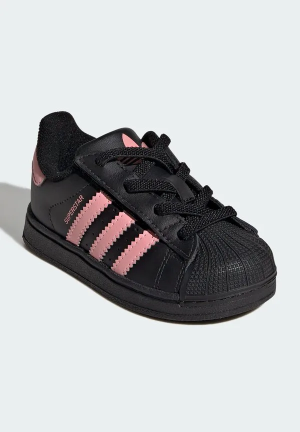 Детские кроссовки Adidas Originals, Core Black Glow Pink — фото 2