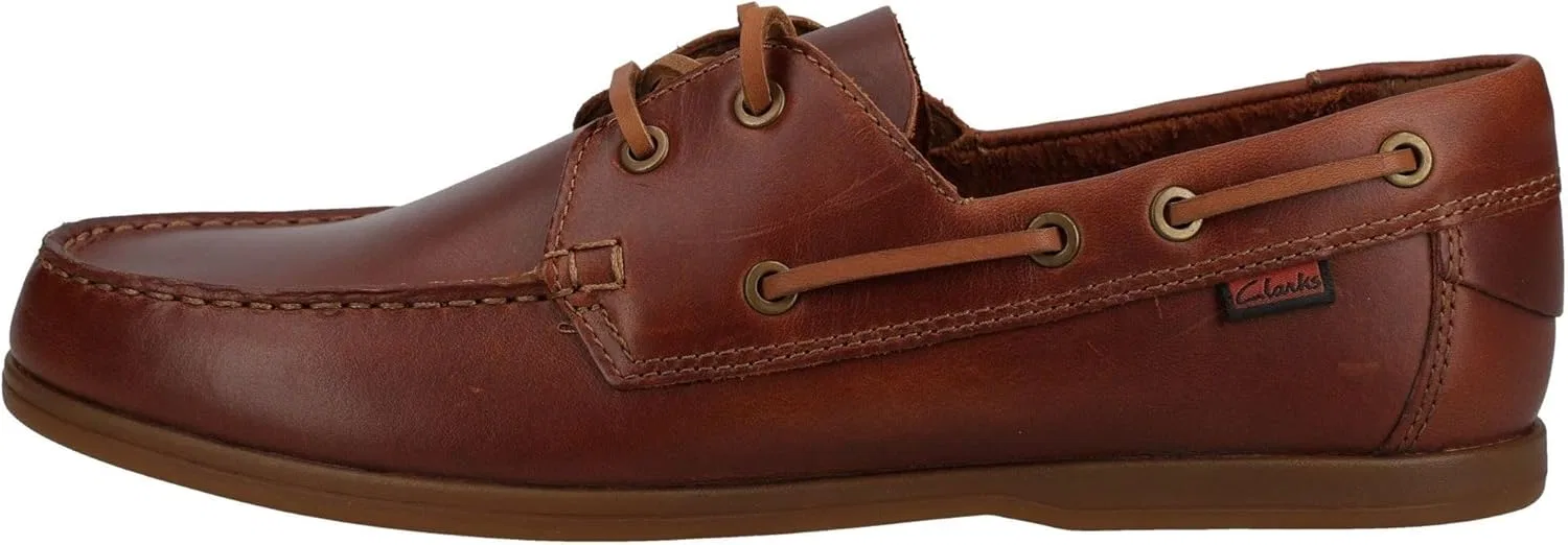 Мужские туфли Clarks Charmouth LaceSHOES, 2-Tan Leather — фото 2