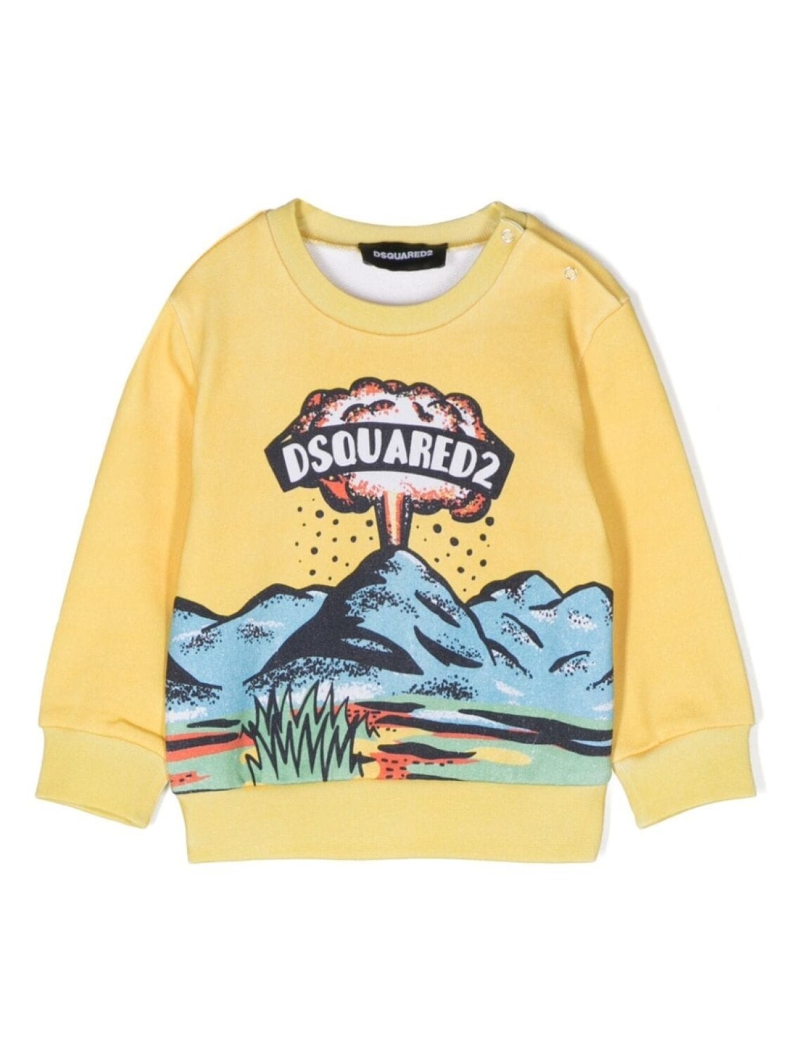 

Dsquared2 толстовка с логотипом, желтый