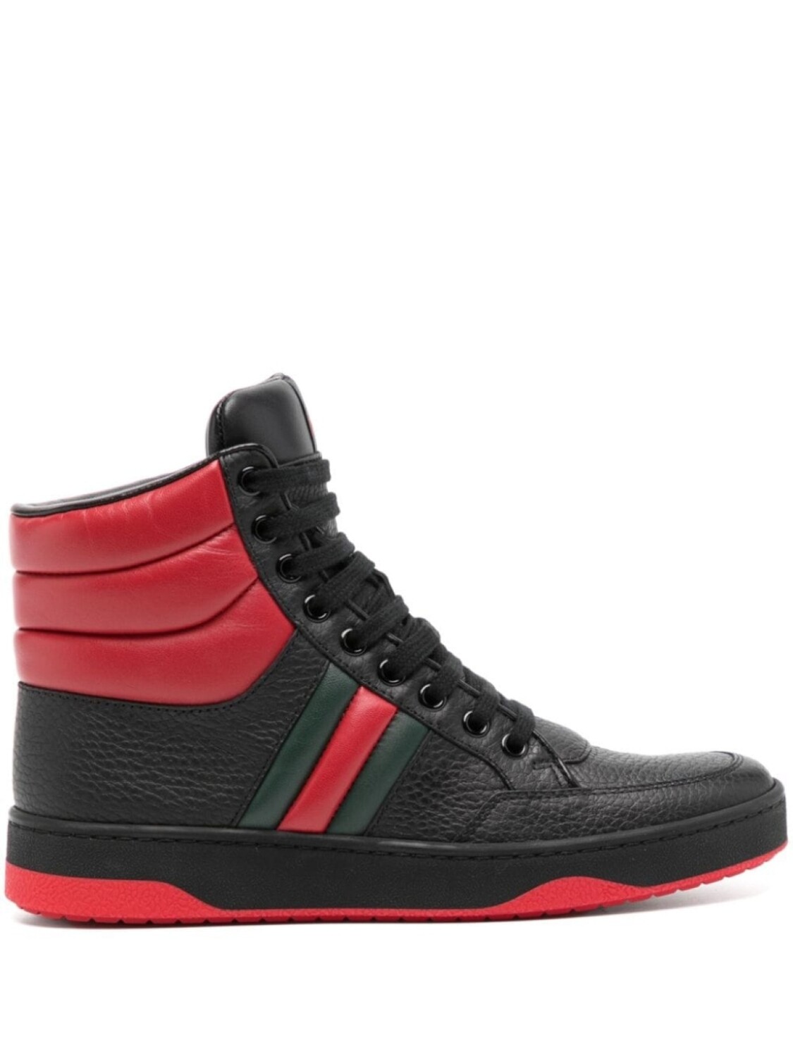 

Gucci высокие кеды, черный