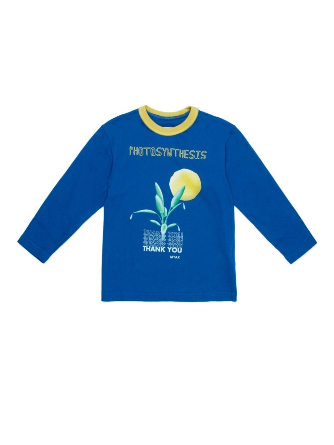 

Футболка с длинными рукавами и надписью Photosynthesis MYAR KIDS, синий