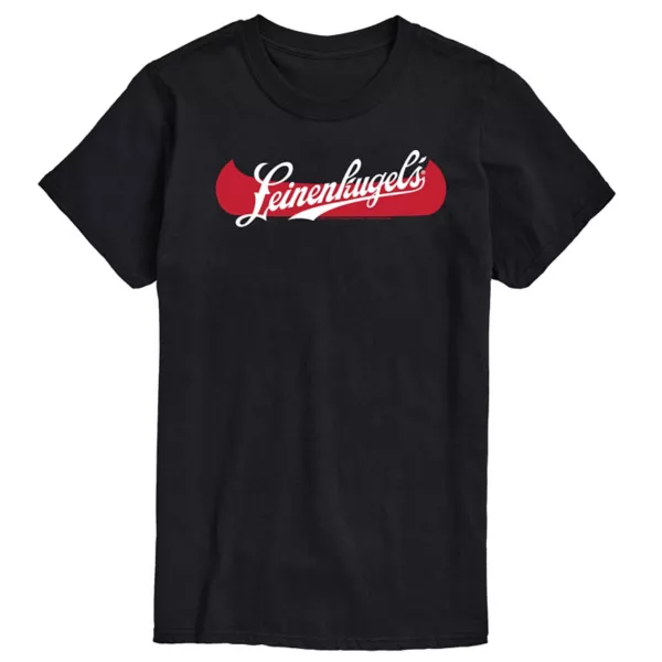 

Мужская футболка с графическим логотипом каноэ Leinenkugel Licensed Character, черный