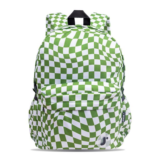 

Школьный рюкзак 17 дюймов Oz J World, цвет matcha checkers