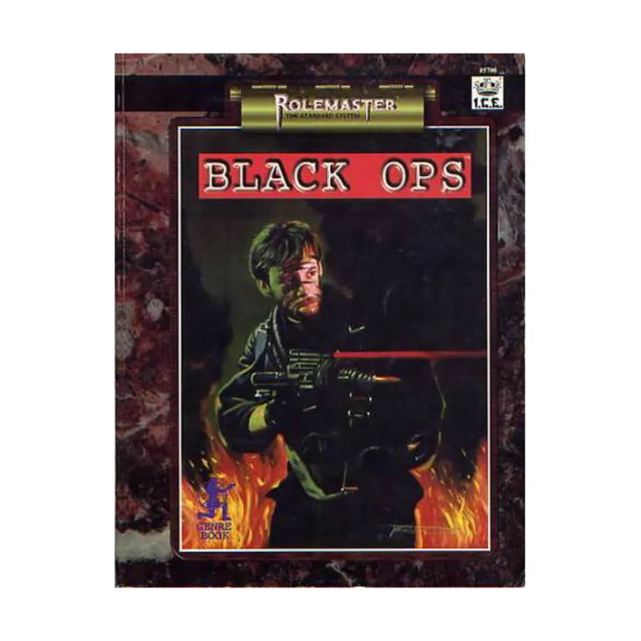 

Black Ops, Rolemaster Standard System (3rd Edition), мягкая обложка
