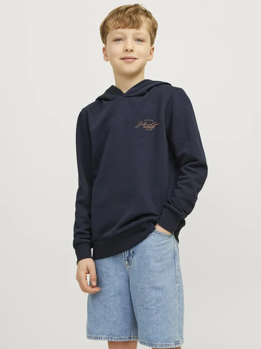 

Детская толстовка с капюшоном Jack & Jones "JJFERRIS SWEAT HOOD JNR" Jack & Jones Junior, синий