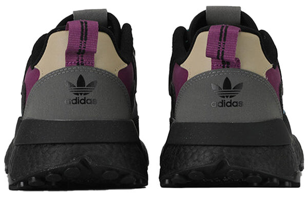 Кроссовки оригинальные nite jogger Adidas, черный — фото 4
